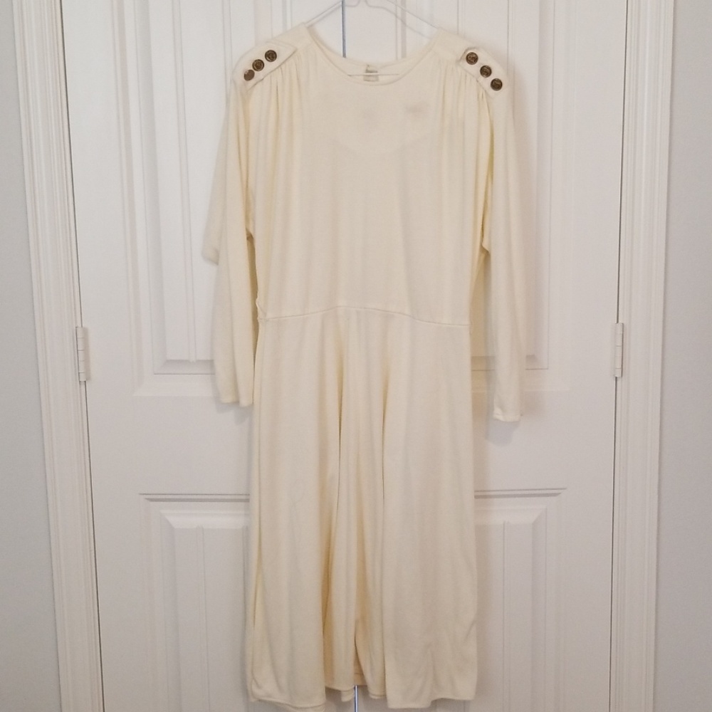 Vintage army style dress